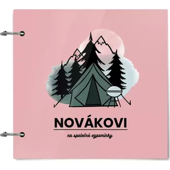 Fotokniha Plexi album se sponami Na společné vzpomínky