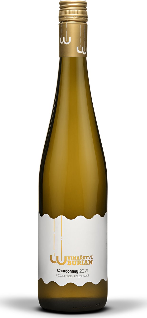 Chardonnay 2021, Pozdní sběr, polosladké