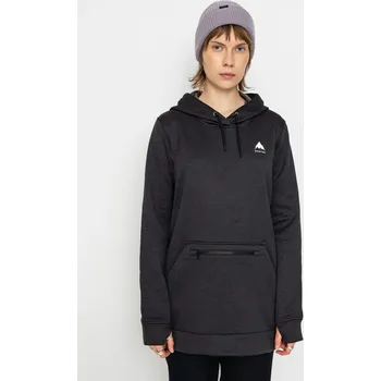 Dámská mikina Burton Oak Long HD (true black heather) M, černá