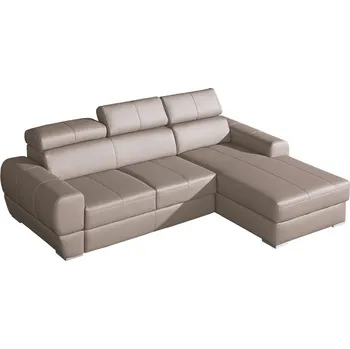 Sedací souprava Dolmar Rozkládací sedací souprava Vento Barevné provedení: Cayanne 1114 black eko kůže, Zvolte stranu sed. soupravy: Pravá strana