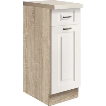 Kuchyňská skříňka Fadome Dolní kuchyňská skříňka se šuplíkem Smart 1D-30 Zvolte kování: Basic GTV, Zvolte korpus: Dub artisan