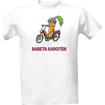 Pánské tričko Tričko s potiskem Babeta karoten pánské