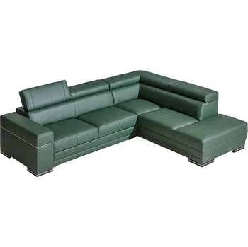 Obývací pokoj Dolmar Rozkládací rohová sedačka Parys Barevné provedení: Cayanne 1117 red eko kůže, Zvolte stranu sed. soupravy: Levá strana