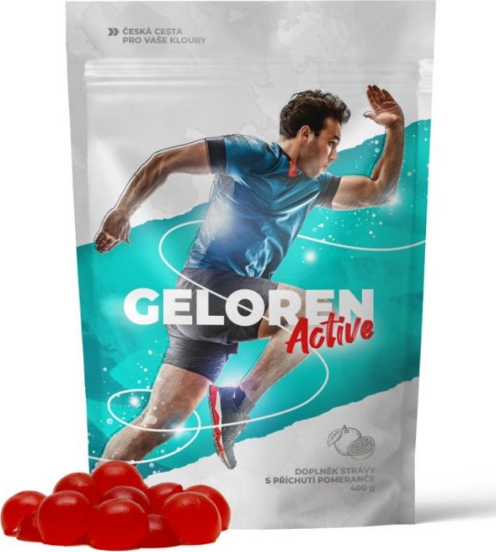 Geloren pro lidi želé Active 400 g (90 tbl)