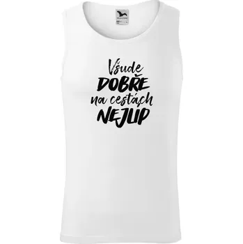 Pánské tílko Pánské tílko Malfini Core Všude dobře na cestách nejlíp