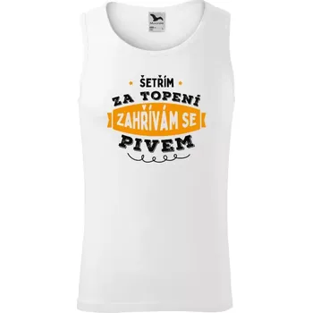 Pánské tílko Pánské tílko Malfini Core Zahřívám se pivem