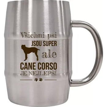 Sklenice Nerezový chladicí půllitr Cane Corso je nejlepší