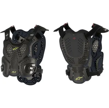 Motocyklový chránič hrudi a pátěře A Hrudní chránič ALPINESTARS A-1 ROOST GUARD ČERNÝ 6700116-104 , velikost M/L, pro obvod hrudníku 98-108 cm
