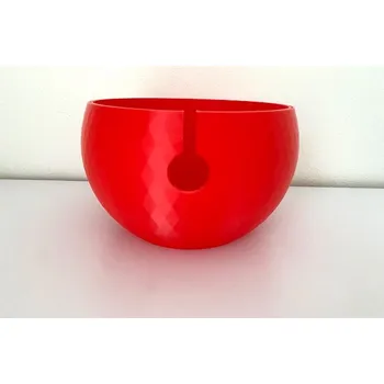 Nerozbitná miska na klubíčko červená (16cm)