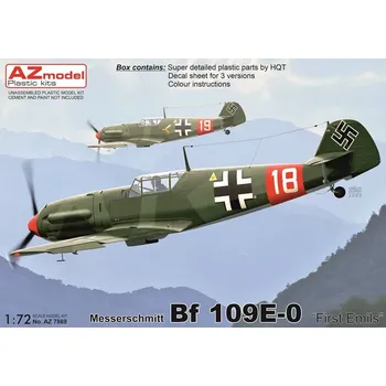 Plastikový model 1:72 Messerschmitt Bf 109 E-0 „First Emil“