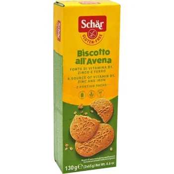Cukrovinka Schär Avena ovesné sušenky 130g Schar bez lepku 3015