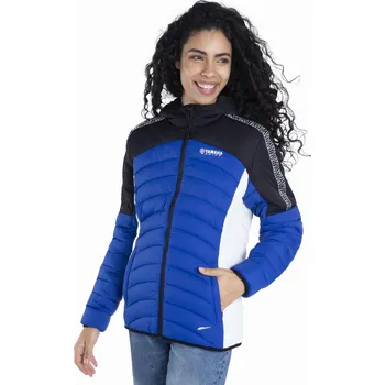 Dámská casual bunda Dámská prošívaná bunda Yamaha Paddock Blue HANDA modrá Velikost: L