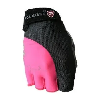 Fitness rukavice Polednik Rukavice Lady Fitness dámské růžové M