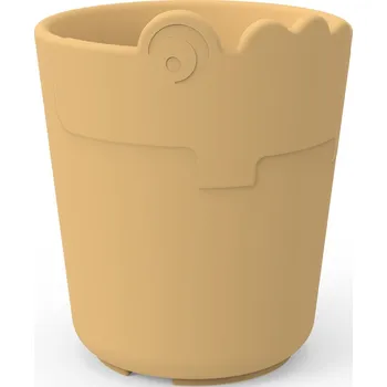 Done by deer, Dětský hrníček Kiddish Croco hořčičně žlutý - Formadore