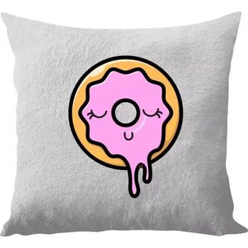 Polštář Polštář bílý 40x40 cm - dlouhý chlup Kobliha