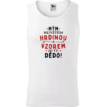 Pánské tílko Pánské tílko Malfini Core Mým největším hrdinou a vzorem jsi ty, dědo!