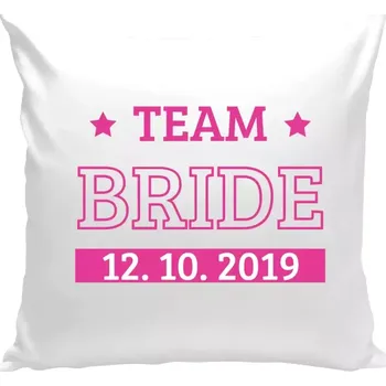 Polštář Polštář bílý 40x40 cm Team Bride