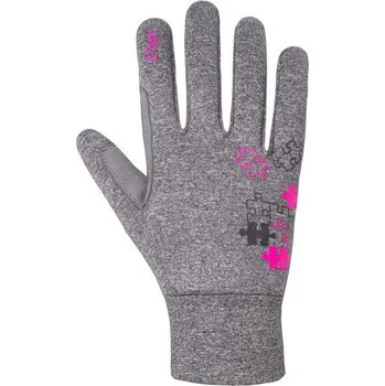 Dětské rukavice Etape PUZZLE WS, šedá Velikost: 11-12Y