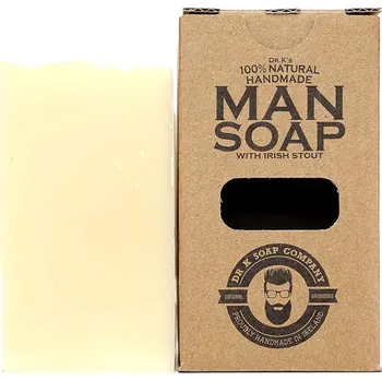 Mýdlo Tuhé mýdlo s pačuli, cedrovým dřevem a pomerančem DR K SOAP COMPANY Man soap Irish Stout XL 225 g
