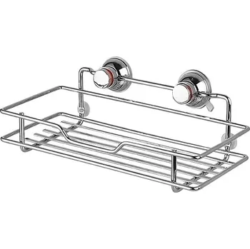 Drátěná police Venus Košík do sprchy Pyra, 30 × 14 cm, montáž: přísavka 22446802