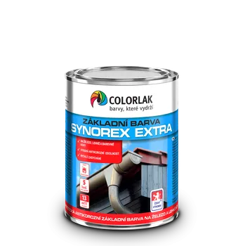 barva na kov Colorlak SYNOREX EXTRA S2003 základní barva na železo a lehké kovy šedá 0110 9L