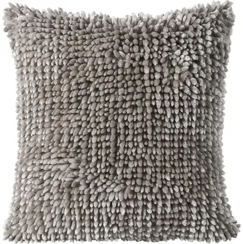Povlak na dekorativní polštářek Povlak na polštář PILAR 45x45 cm - šedý