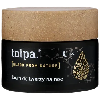 Pleťový krém Tołpa Black From Nature noční pleťový krém, 50 ml