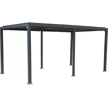 Pergola Sunfun Cannes Pergola s nastavitelnou střechou XXL, 7.2 × 3 m, antracit