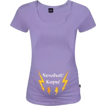 Těhotenské tričko Johanka Nesahat! Kopu!