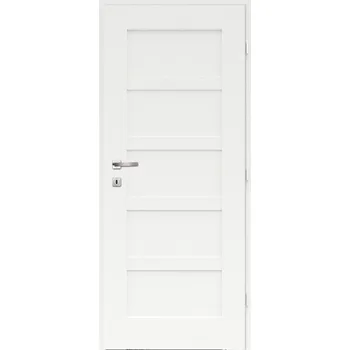 Interiérové dveře Classen Lukka Interiérové dveře rámové, 80 P, 846 × 1985 mm, fólie, pravé, bílé, plné&nbsp;484287801