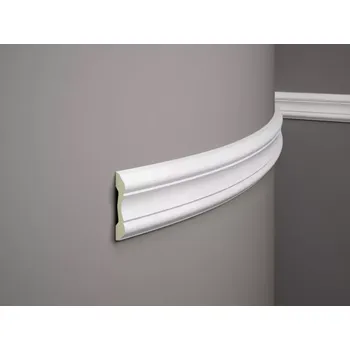 soklová lišta Flexibilní nástěnná lišta MDD345F 200x10x2,4cm Mardom