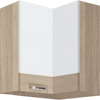 Fadome Horní univerzální rohová kuchyňská skříňka Premio 54G Zvolte korpus: Dub artisan