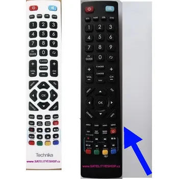 Dálkový ovladač Technika dálkový ovladač náhradní led
