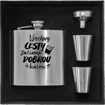 Placatka Placatka v krabičce Všechny cesty začínají dobrou kávou