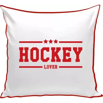 Polštář Polštář barevný 32x32 cm Hockey lover