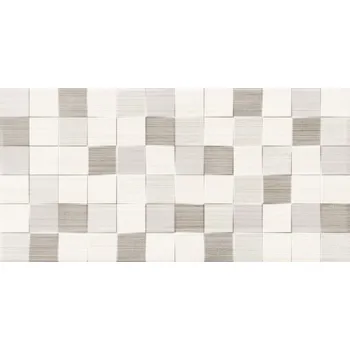 Obklad Mozaika Tessile Cubik Beige, 250 × 500 mm, keramika BAU1705