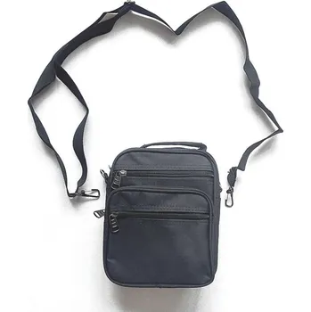 Taška přes rameno černá (Taška s odepinatelným popruhem přes rameno)