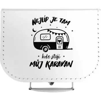 Školní kufřík Kufřík Nejlíp je tam, kde stojí můj karavan