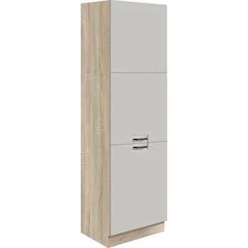 Kuchyňská skříňka Fadome Dolní vysoká skříňka pro vestavnou lednici kuchyně Annabel 21D-60 Zvolte korpus: Dub artisan