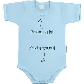 Kojenecký body Dětské body s krátkým rukávem Prosím vyměnit a doplnit