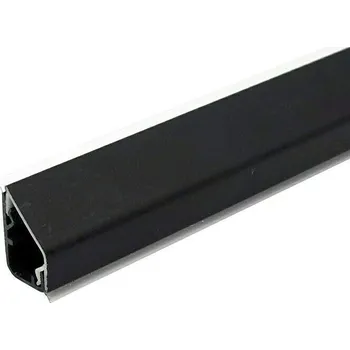 Cucine Ukončovací lišta nástěnná, Black Cliff, 640 × 24 × 16 mm&nbsp;5114295