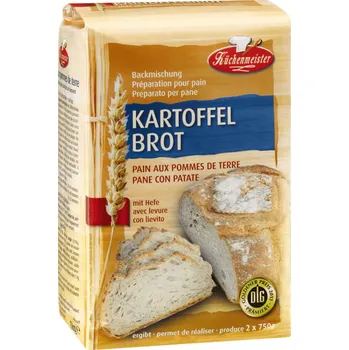 KÜCHENMEISTER BRAMBOROVÝ CHLÉB SMĚS NA PEČENÍ CHLEBA NĚMECKO!