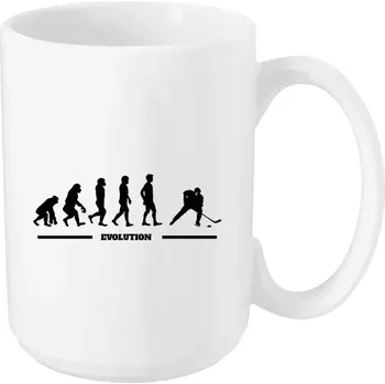 Hrnek 450 ml - bílý Hockey evolution