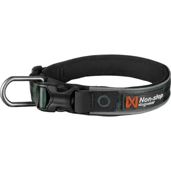 Obojek pro psa Obojek Roam Non-stop Dogwear nastavitelný Zelený Velikost: XS