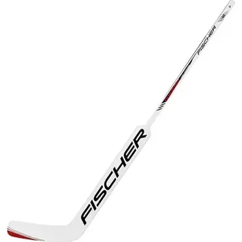 Hokejka Dřevěná brankářská hokejka Fischer GW250 Junior R (obrácený gard)