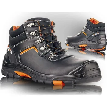 Pracovní oblečení VM Footwear | VM Bezpečnostní kotníková obuv HALIFAX 2710-S3 - 42 / Černá