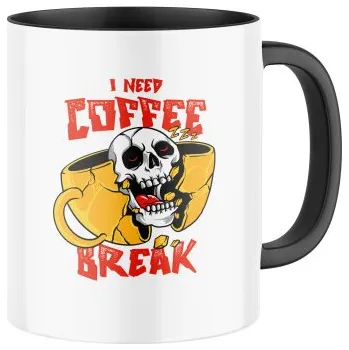 Keramický hrnek s potiskem I need a coffee break