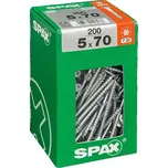 Spax Wirox Univerzální vrut T-Star plus, ø 5 × 70 mm, TX25, zápustná hlava, 200 ks 4191010500706