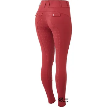 Jezdecké kalhoty Zimní rajtky Horze -INGRID- - Vínová - 34