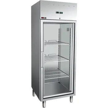 Lednice Skříň chladicí GN 700 l nerezová prosklená | REDFOX - MN 700G